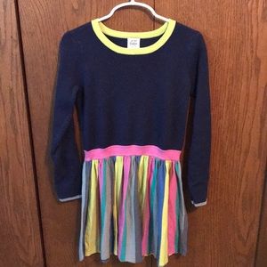 Cotton sweater dress size 6-7
